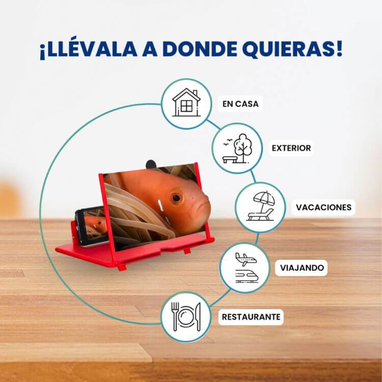 Amplificador de Pantalla HD para Celular 📱