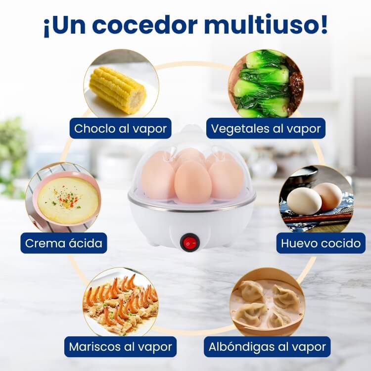 Hervidor De Huevos a Vapor