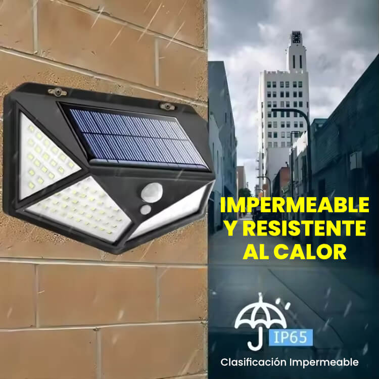 Lampara LED Solar con Sensor en Movimiento 💡
