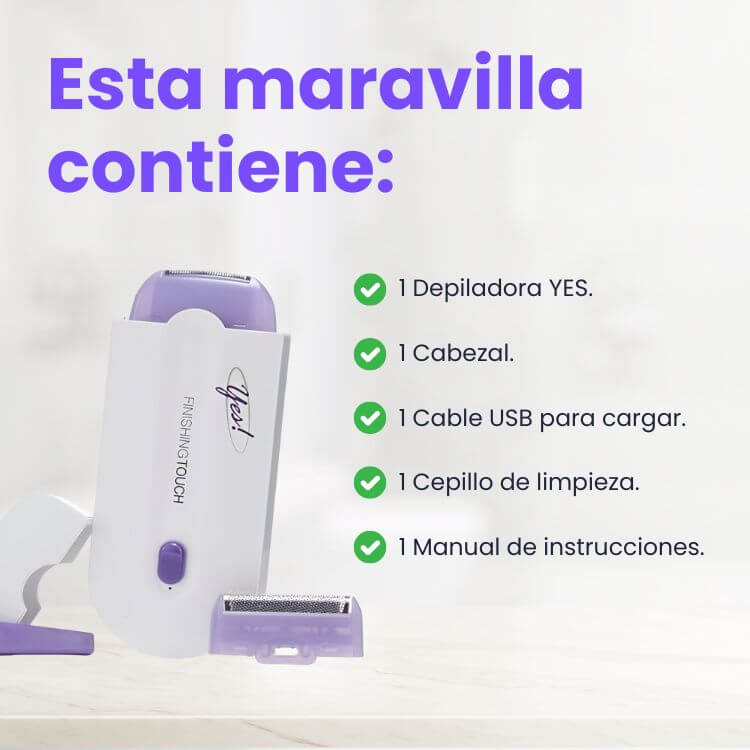 Mini Depiladora Recargable USB