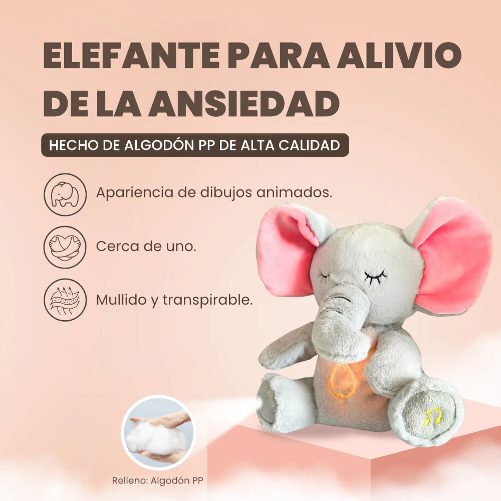 Elefante de Peluche Calmante