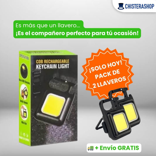 Llavero Mini Linterna [PACK 2 unidades]